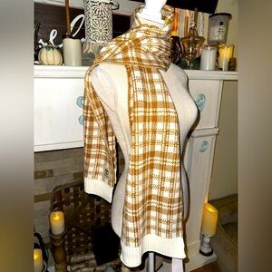 Timberland plaid scarf. Super warm and cozy NWT Women/Men🔥